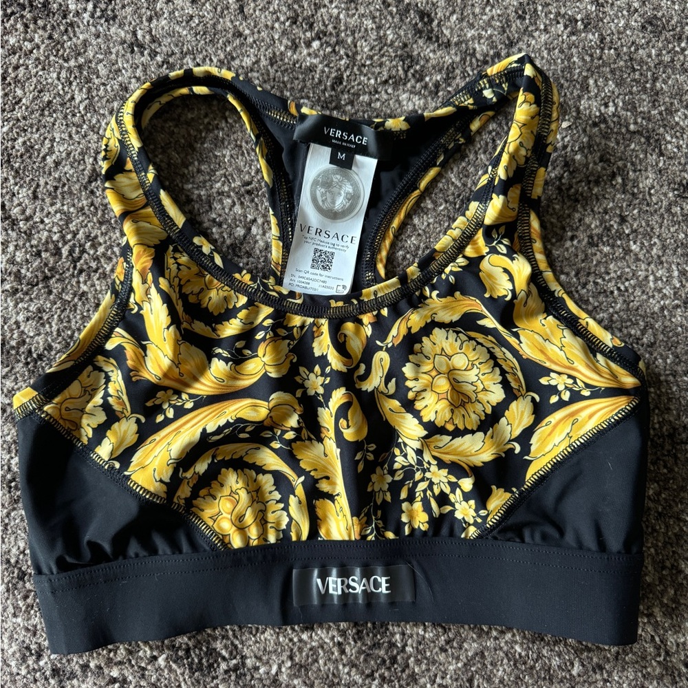 Versace Sports Bra M like new